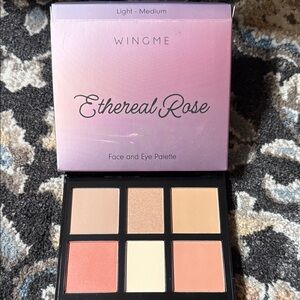 Ethereal Rose Face and Eye Palette - Light to Medium